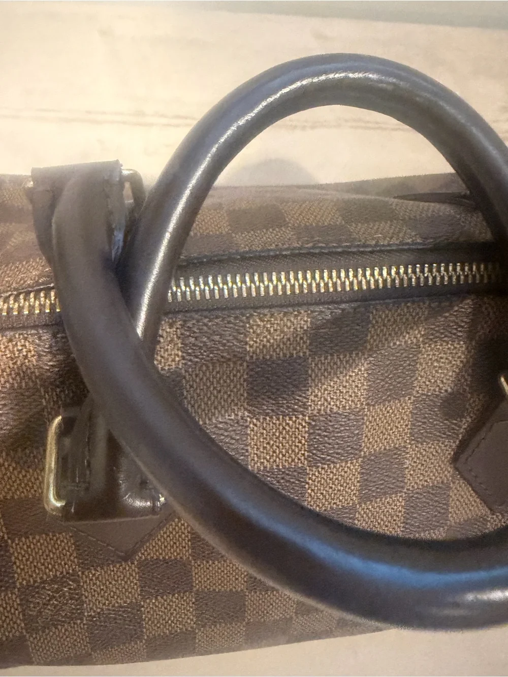 Auth Louis Vuitton speedy 30 in damier
